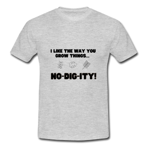 No-dig-ity! - Men's T Shirt - heather grey