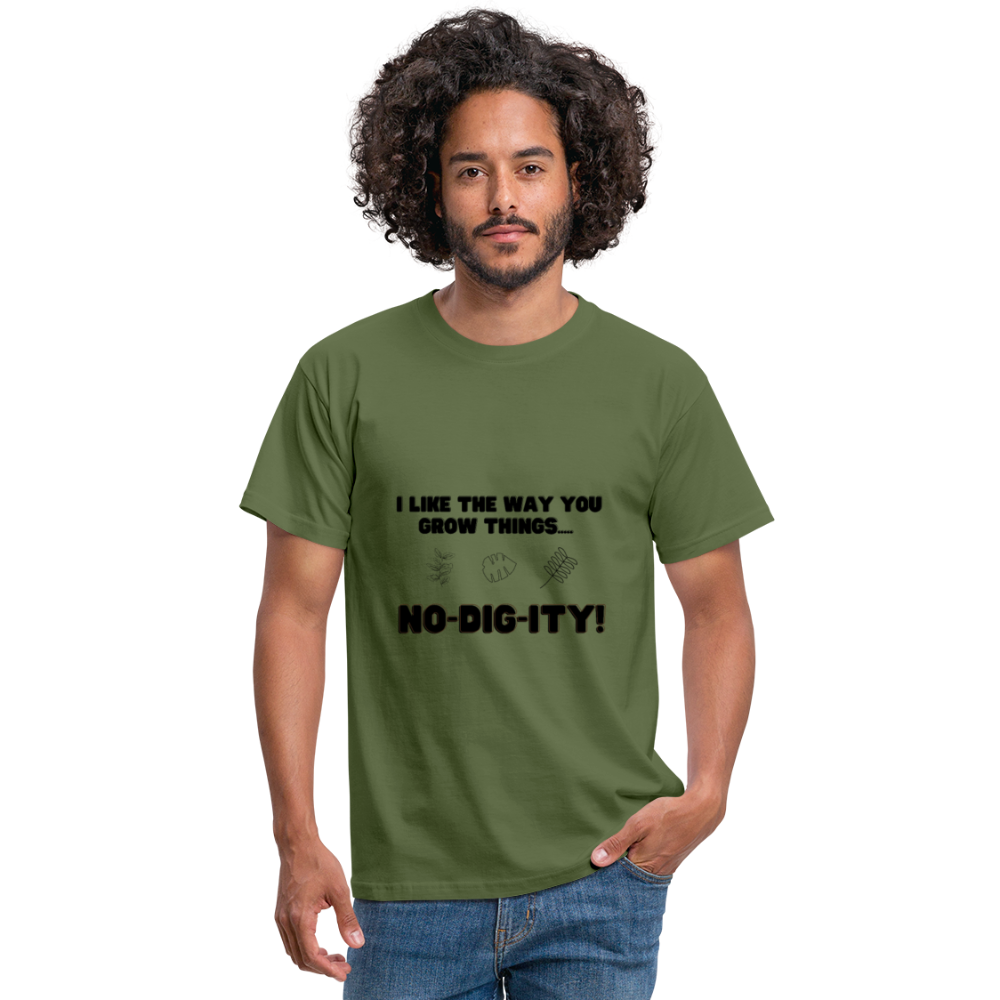 No-dig-ity! - Men's T Shirt - military green
