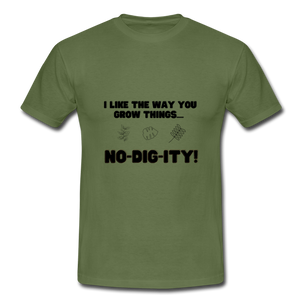 No-dig-ity! - Men's T Shirt - military green