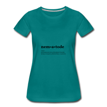 Nematode (definition) - Women’s Premium T-Shirt - diva blue