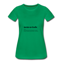 Nematode (definition) - Women’s Premium T-Shirt - kelly green