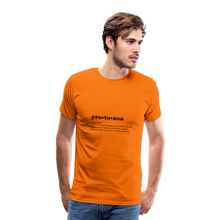 Protozoa (definition) - Men’s Premium T-Shirt - orange