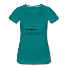 Bacteria (definition) - Women’s Premium T-Shirt - diva blue