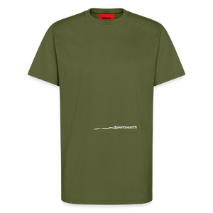 Down to Earth (Organic Relaxed T-Shirt Made in EU) - MOSS GREEN