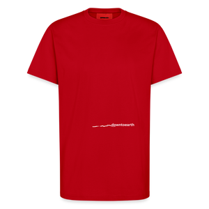 Down to Earth (Organic Relaxed T-Shirt Made in EU) - red
