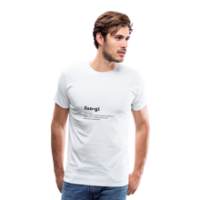 Fungi (definition) - Men’s Premium T-Shirt - white