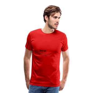 Fungi (definition) - Men’s Premium T-Shirt - red
