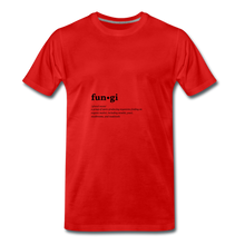 Fungi (definition) - Men’s Premium T-Shirt - red