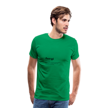 Fungi (definition) - Men’s Premium T-Shirt - kelly green
