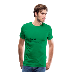 Fungi (definition) - Men’s Premium T-Shirt - kelly green