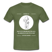 Member of Mycorrhizal Association - Men's T-Shirt - military green
