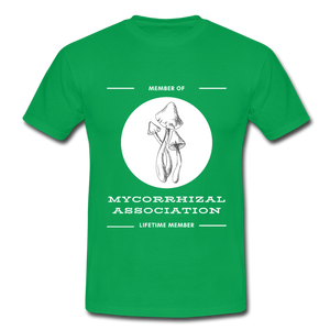 Member of Mycorrhizal Association - Men's T-Shirt - kelly green