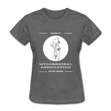 Member of Mycorrhizal Association - Women’s T-Shirt - charcoal grey