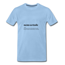 Nematode (definition) - Men’s Premium T-Shirt - sky
