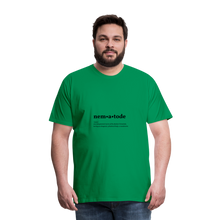 Nematode (definition) - Men’s Premium T-Shirt - kelly green