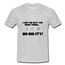 No-dig-ity! - Men's T Shirt - heather grey