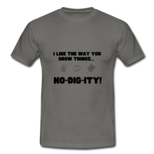 No-dig-ity! - Men's T Shirt - graphite grey