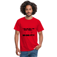 No-dig-ity! - Men's T Shirt - red
