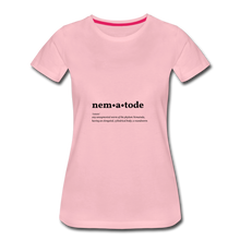Nematode (definition) - Women’s Premium T-Shirt - rose shadow