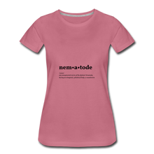 Nematode (definition) - Women’s Premium T-Shirt - mauve