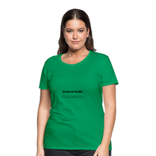 Nematode (definition) - Women’s Premium T-Shirt - kelly green