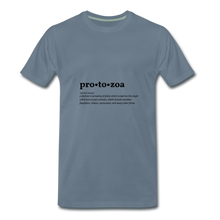 Protozoa (definition) - Men’s Premium T-Shirt - steel blue