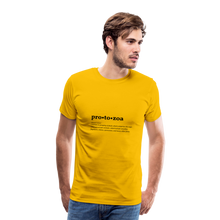Protozoa (definition) - Men’s Premium T-Shirt - sun yellow
