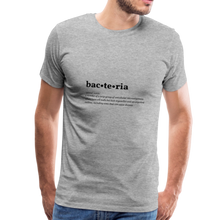 Bacteria (definition) - Men’s Premium T-Shirt - heather grey