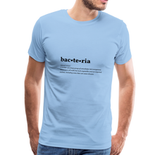 Bacteria (definition) - Men’s Premium T-Shirt - sky