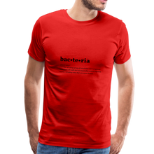 Bacteria (definition) - Men’s Premium T-Shirt - red
