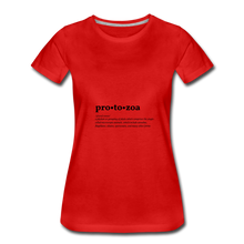 Protozoa (definition) - Women’s Premium T-Shirt - red