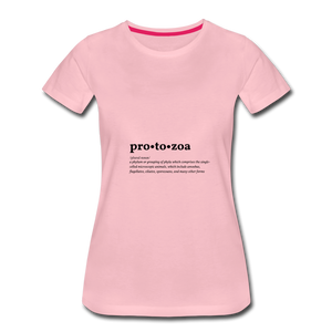 Protozoa (definition) - Women’s Premium T-Shirt - rose shadow