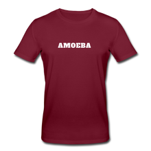 Amoeba - Men’s Organic T-Shirt by Stanley & Stella - burgundy
