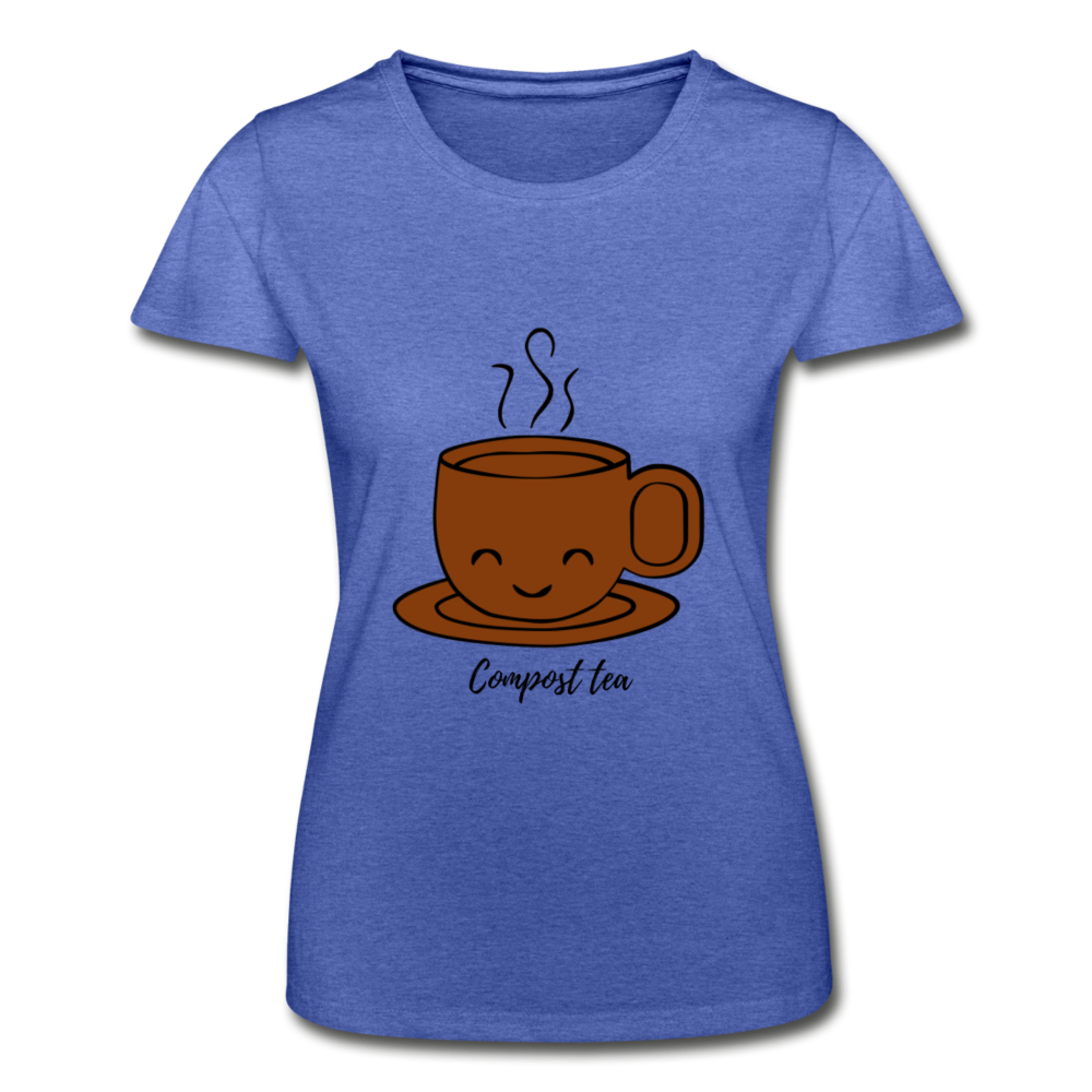 Compost Tea - Women’s T-Shirt - heather blue