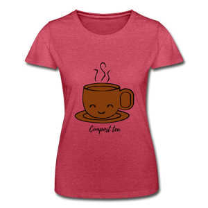 Compost Tea - Women’s T-Shirt - heather red